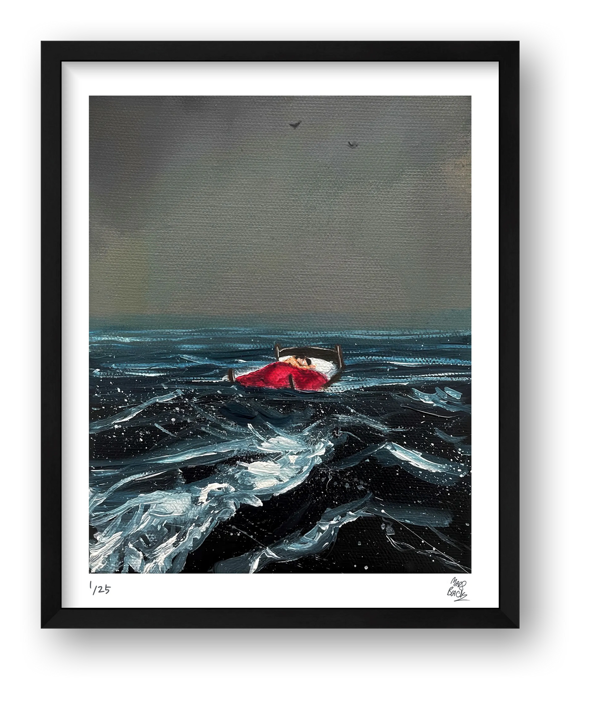 We knew it was probably going to end in tears, but we still did it anyway — framed