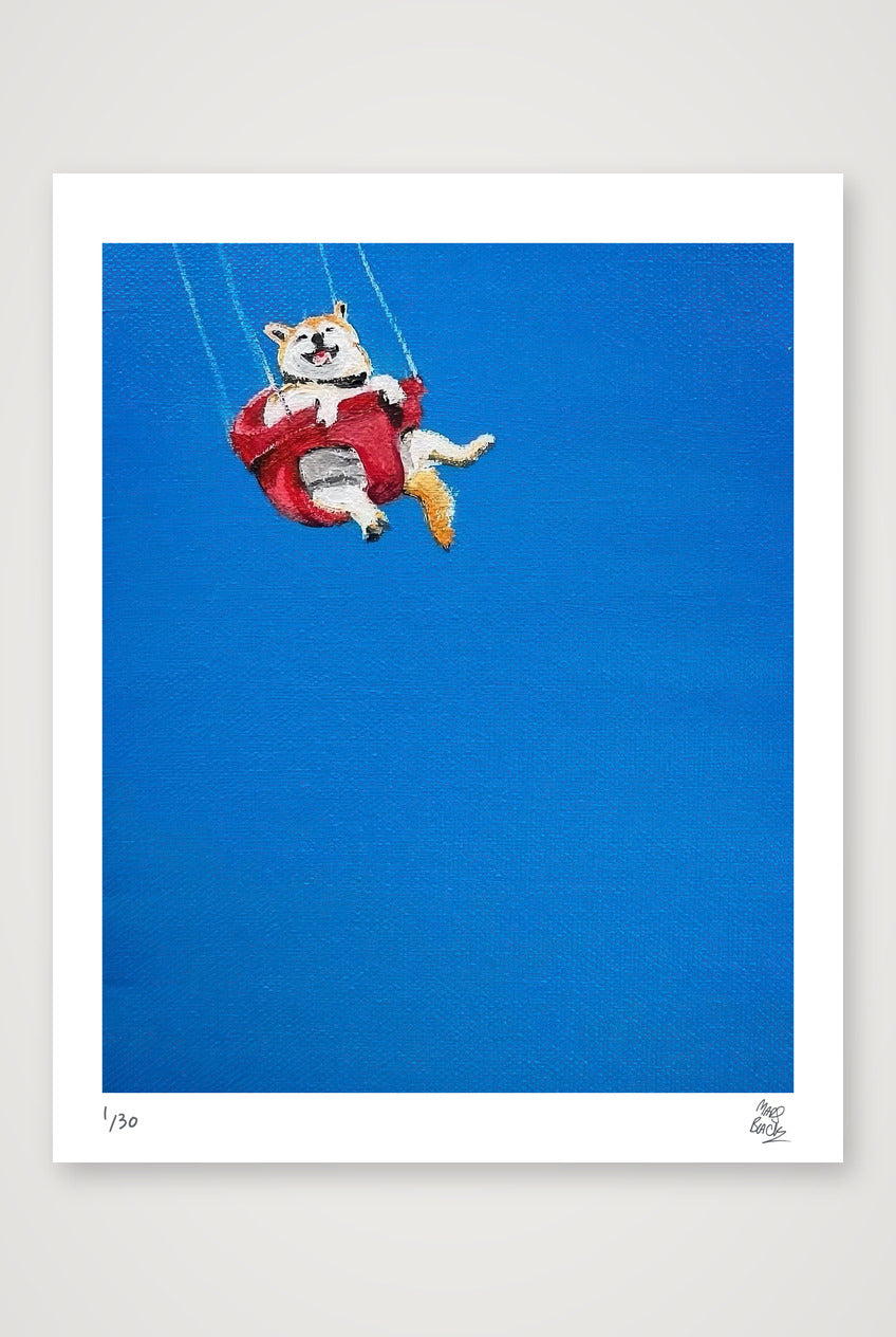 Everything just felt so much better from the moment i pressed delete — 40×50cm, 16×20" Print only