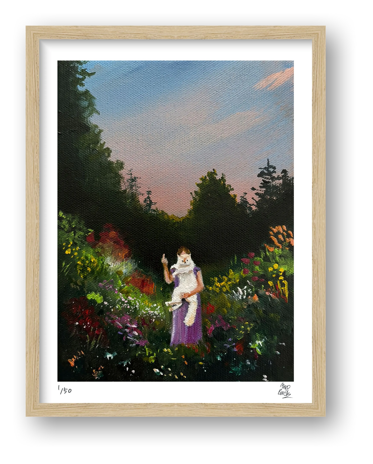 The cycle ends with me — framed