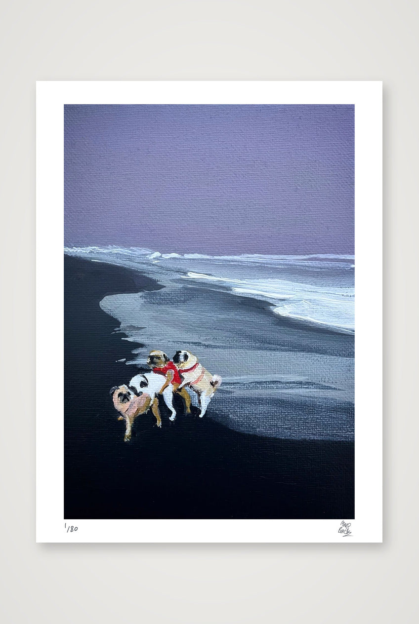 The broken hearts and fucked up minds club — 30×40cm, 12×16" Print only