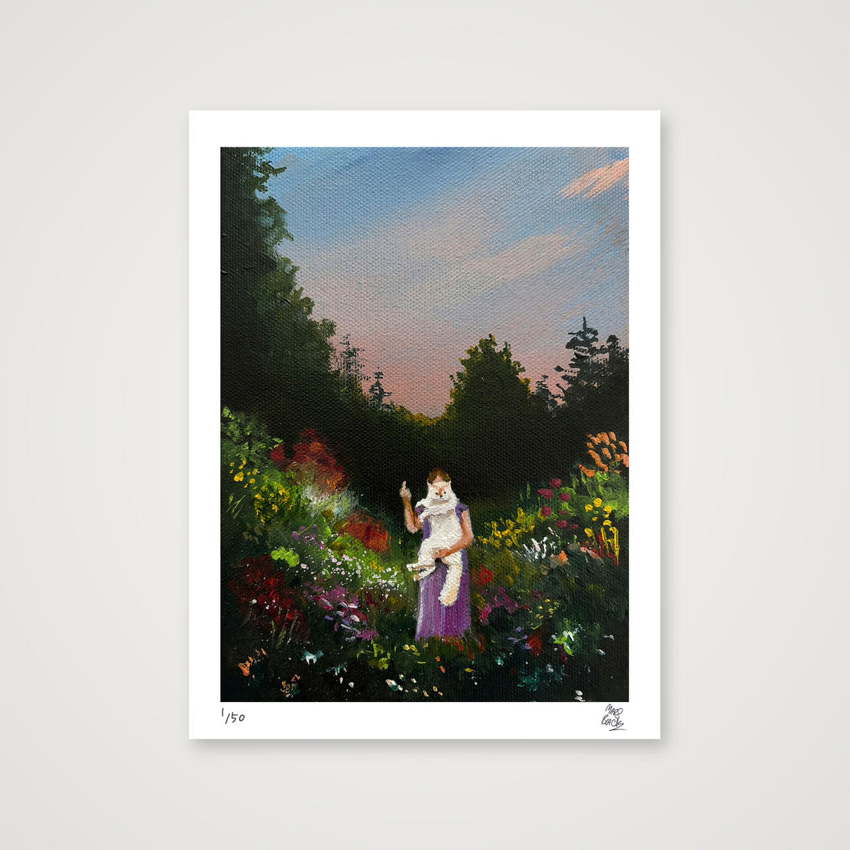 The cycle ends with me — 30×40cm, 12×16" Print only