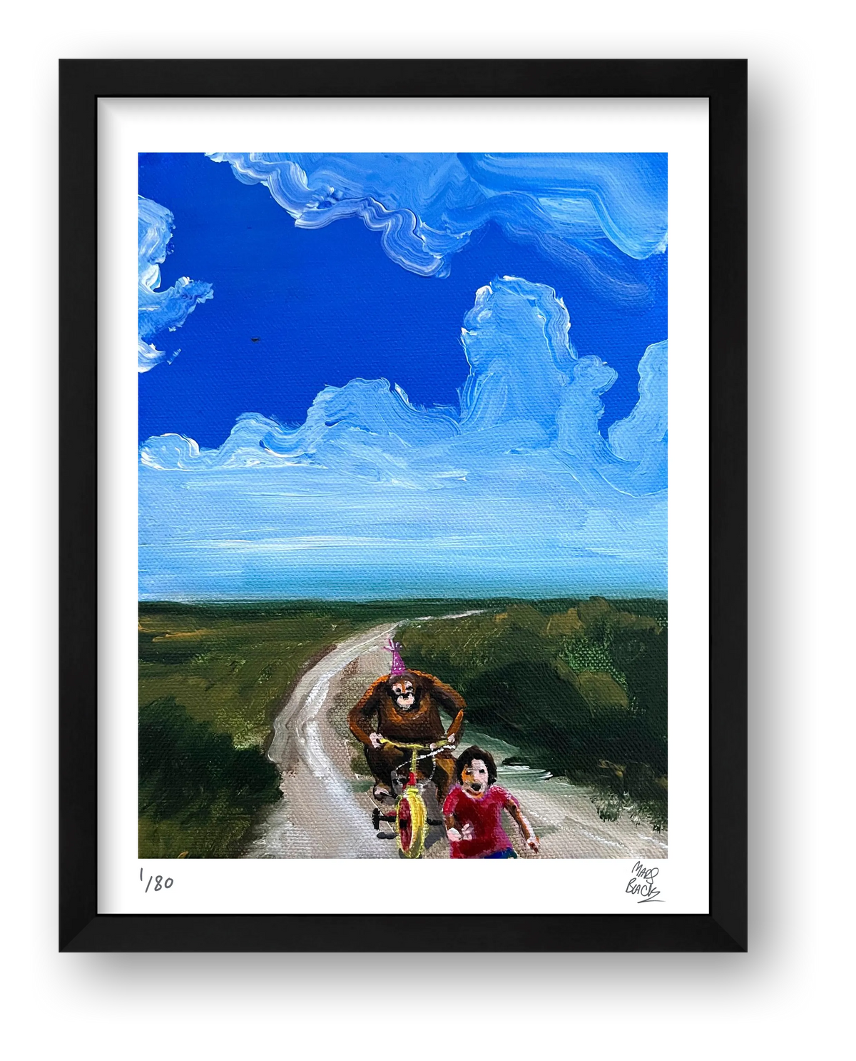 As time went by it was becoming increasingly difficult to escape myself — framed