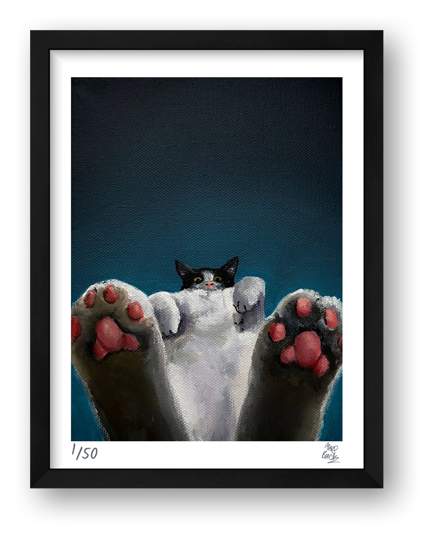 From my point of view you were always a bit weird — framed