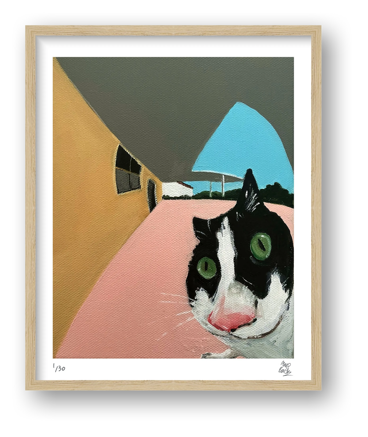 After a few lifetimes it did eventually start to wear off — framed