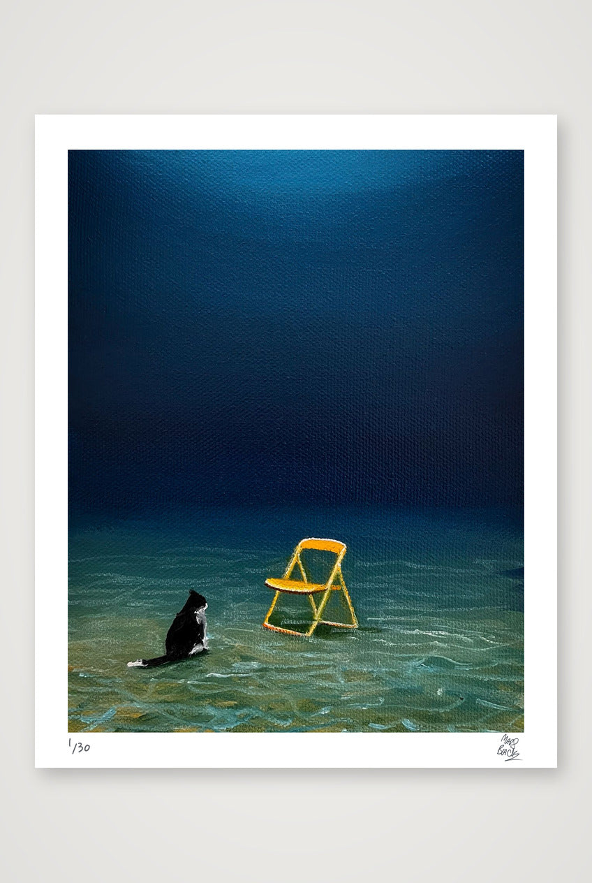 Somewhere deep within my mind i was still waiting for you — 40×50cm, 16×20" Print only