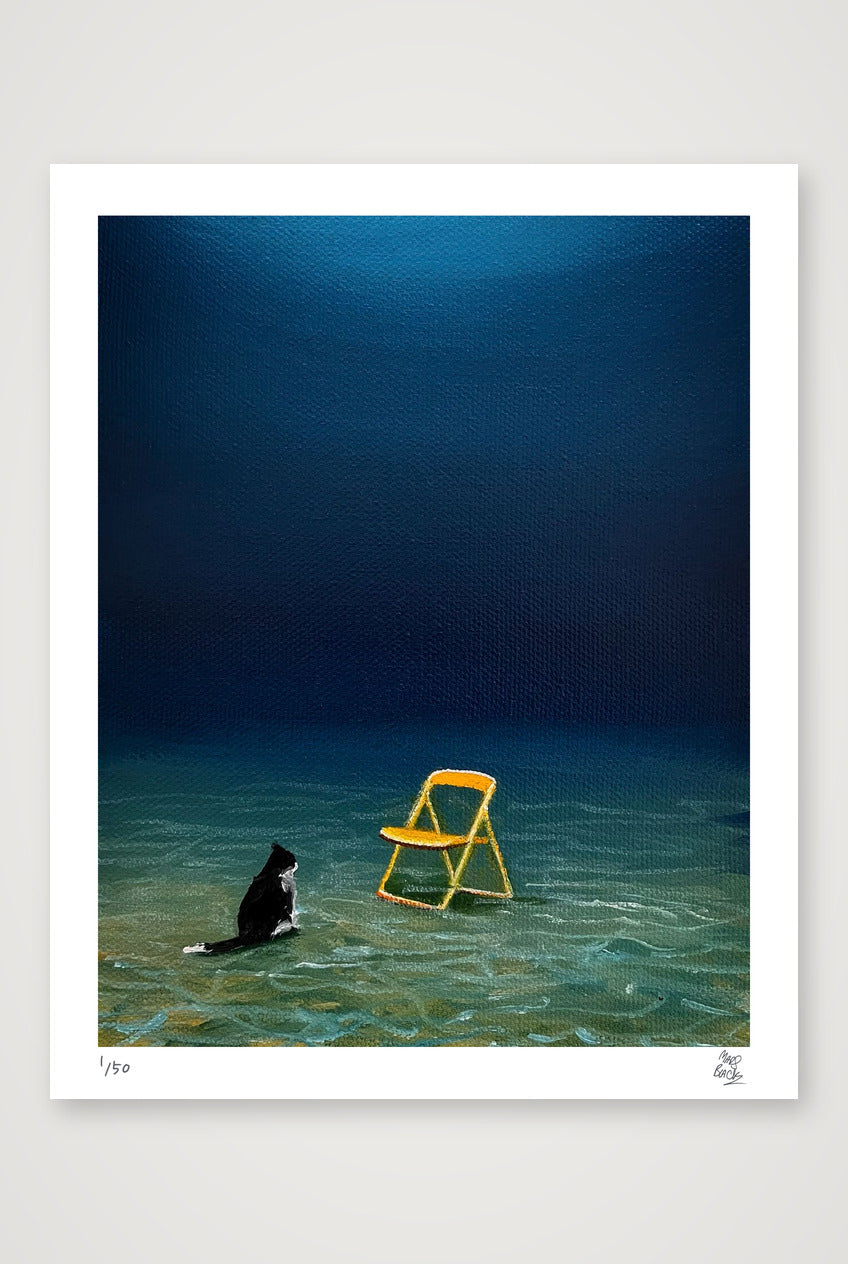 Somewhere deep within my mind i was still waiting for you — 28×35cm, 11×14" Print only