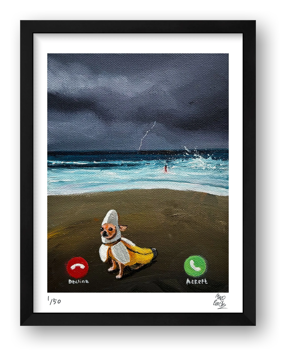 The future was calling, but it just went straight to voicemail — framed